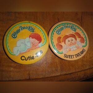 Cabbage Patch Kids ~ 1983 Sweet Dreams Pin + Cutie-Pie Lot